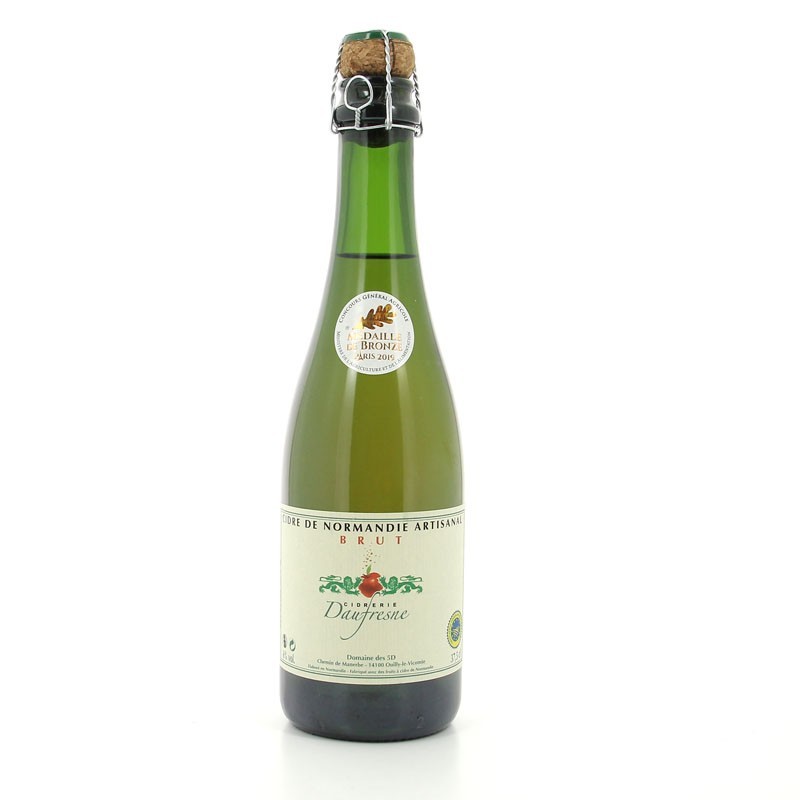 Cidre Brut IGP Normandie Daufresne 33cl 5%