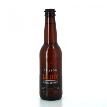 Bière Blonde LA DIX Pale Ale - Brasserie Célestin