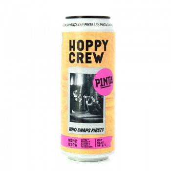 Bière Hoppy Crew, Who snaps first?, très houblonnée aux arômes fruités - Brasserie Artisanale PINTA
