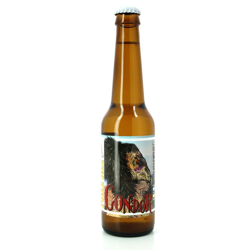 Bière Condor de style American Pale Ale - Brasserie Artisanale (& Animale) ZooBrew