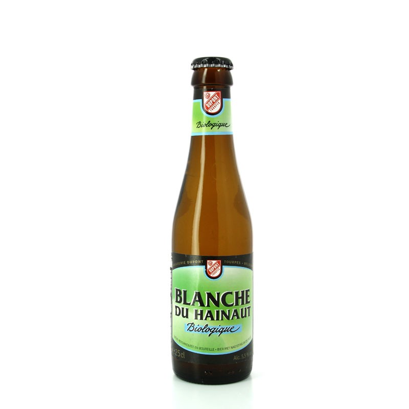 Bière Blanche du Hainaut Biologique - Brasserie Artisanale Dupont