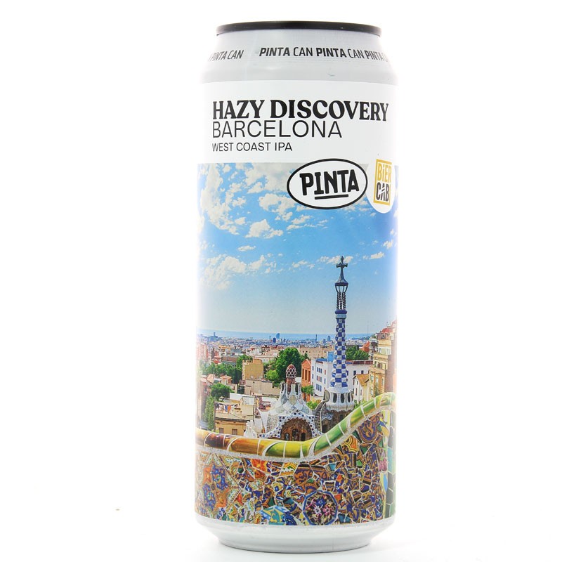 Bière Hazy Discovery Barcelona 50cl - Brasserie artisanale PINTA