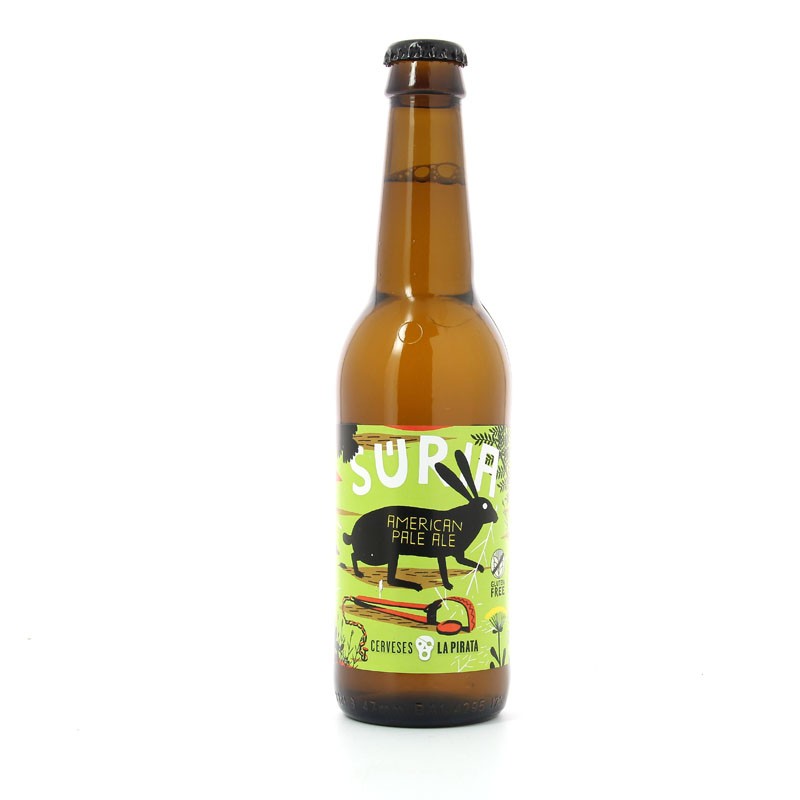 Bière Suria Sans Gluten 33cl - Brasserie Artisanale La Pirata