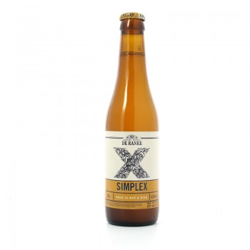 Bière Blonde Simplex 33cl - Brasserie Artisanale De Ranke