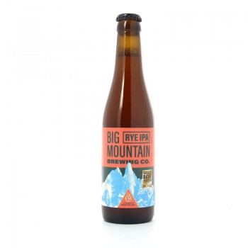 Bière Big Mountain RYE IPA 33cl - Brasserie Artisanale Big Mountain Brewing Company