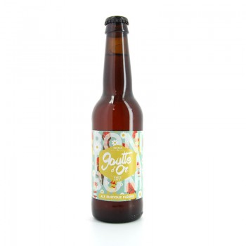 Bière Blonde de style Saison 33cl aux arômes très fleuris - Bonita - Brasserie Artisanale La Goutte d'Or