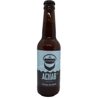 Bière Blanche 33cl - Achab - Brasserie Artisanale Etang de Bière