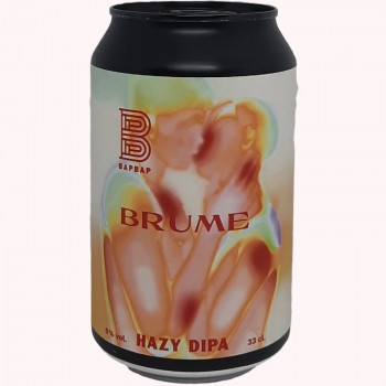 Bière Blonde Imperial IPA 33cl - Brume - Brasserie Artisanale BapBap