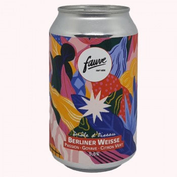 Bière de Blé Berliner Weisse 33cl - Drôle d'Oiseau - Brasserie Artisanale Fauve