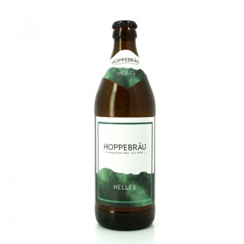 Bière Blonde Lager 50cl - Helles - Brasserie Artisanale Hoppebräu