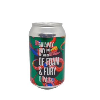 Bière Double IPA Artisanale  33cl - Of Foam and Fury - Galway Bay Brewing