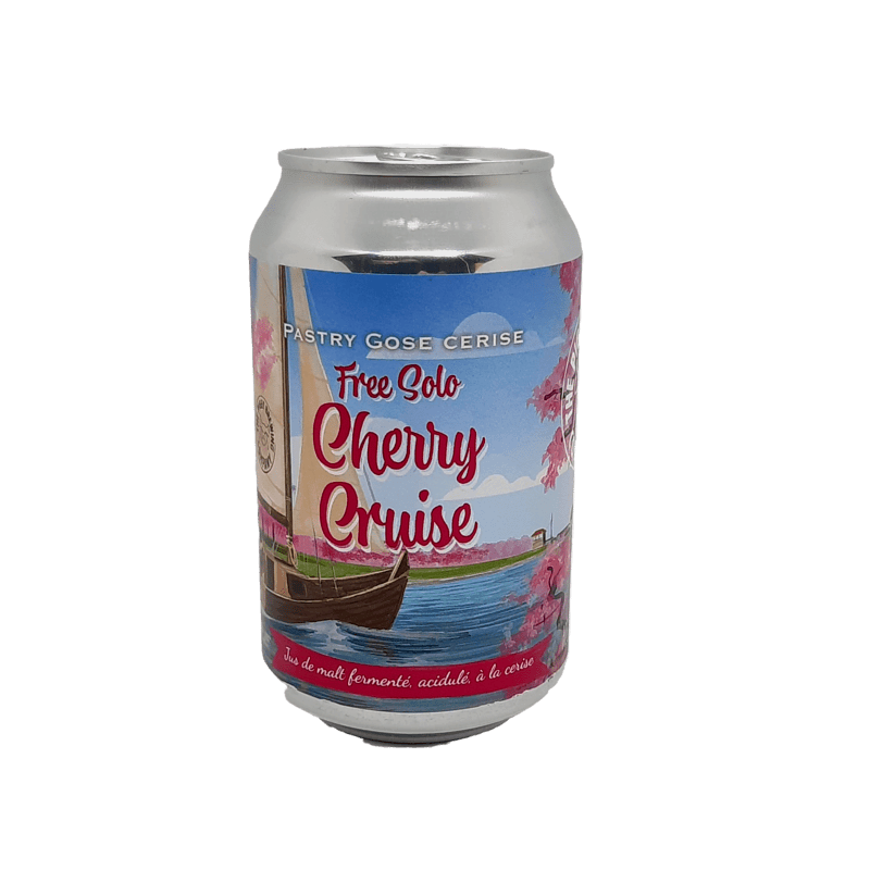 Bière Sour Artisanale 33cl - Free solo, Cherry Cruise - Brasserie Piggy Brewing Company