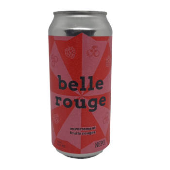 Bière Rouge Fruitée Artisanale 44cl - Belle Rouge - Brasserie Nepo