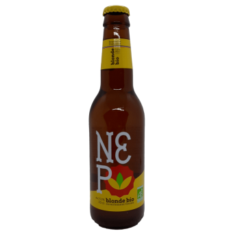 Bière Blonde Biologique 33cl - Blonde Bio - Brasserie Nepo