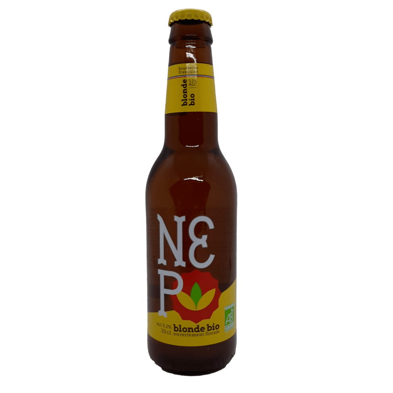 Bière Blonde Biologique 33cl - Blonde Bio - Brasserie Nepo
